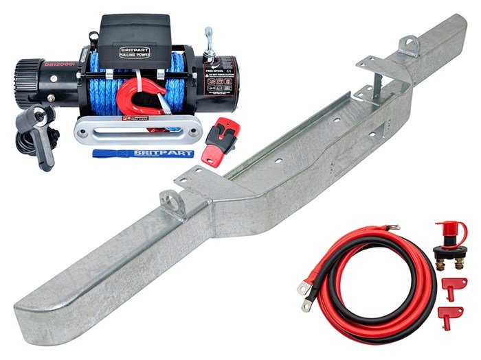 Standard Galvanised Bumper Kit – Defender non-air-con