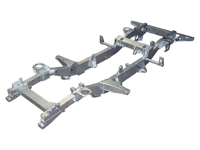 Complete Richards Chassis – Defender 90 Td5