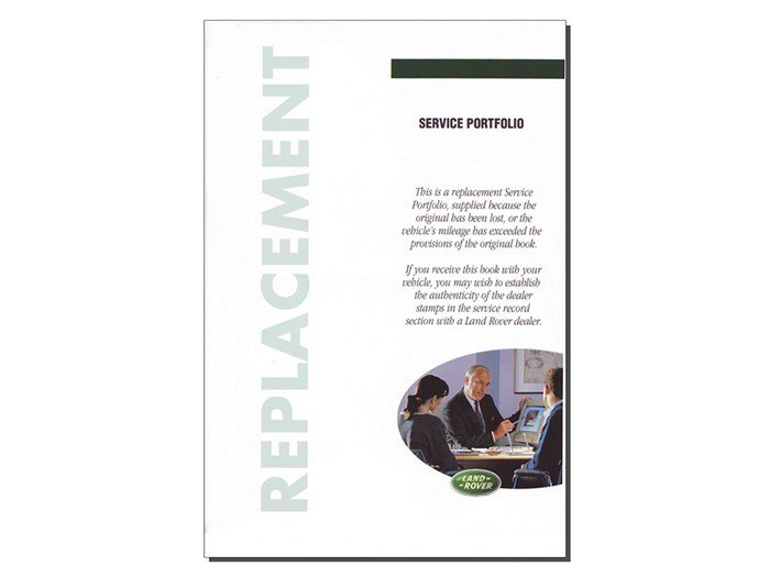 Replacement Service Portfolio – All Models