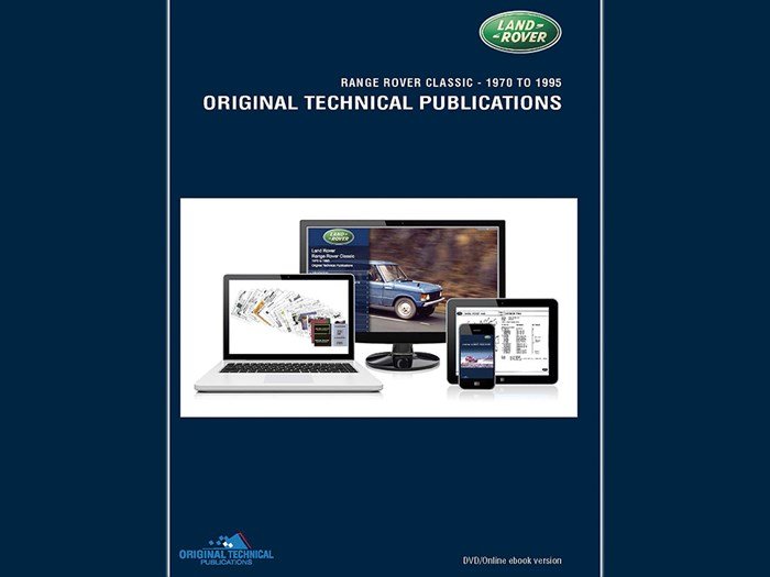 Original Technical Publications – Range Rover Classic 1970–1995