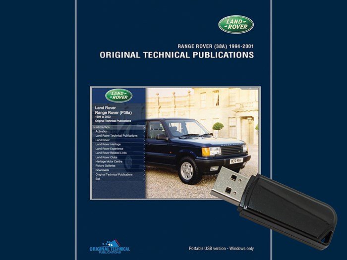 Original Technical Publications – Range Rover P38 1994–2001