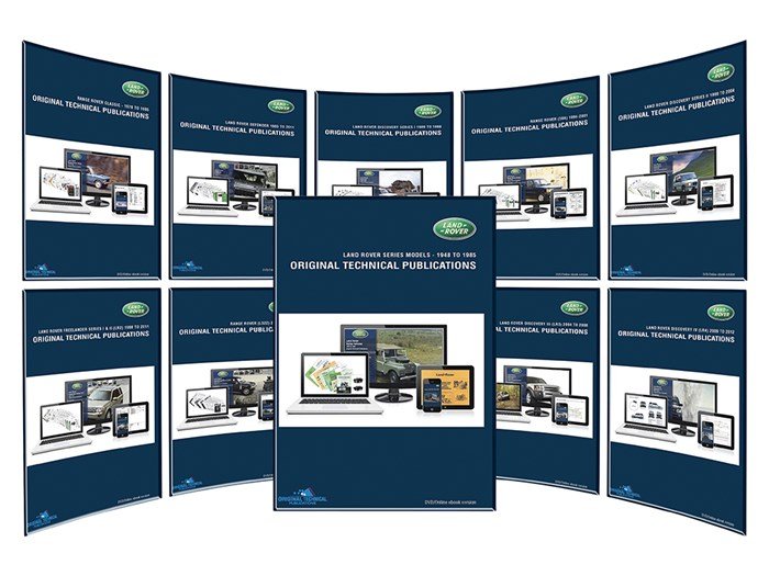 Original Technical Publications – Defender, Discovery 1 (+11 more)