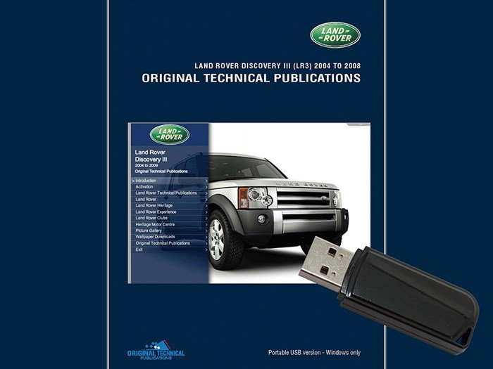 Original Technical Publications – Discovery 3 2004–2008