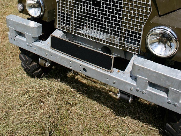 Galvanised Front Bumperette – Defender (+1 more)