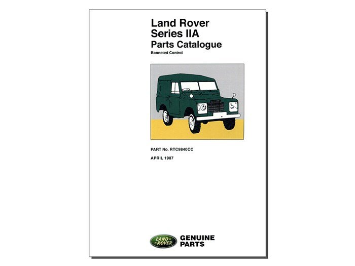Parts Catalogue – Series 2A Bonneted Control