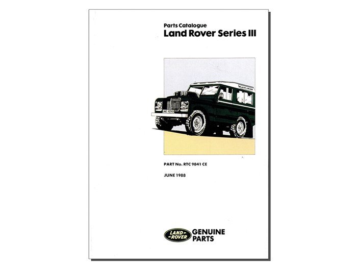 Parts Catalogue – Series 3