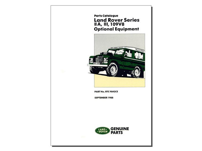 Parts Catalogue – Series