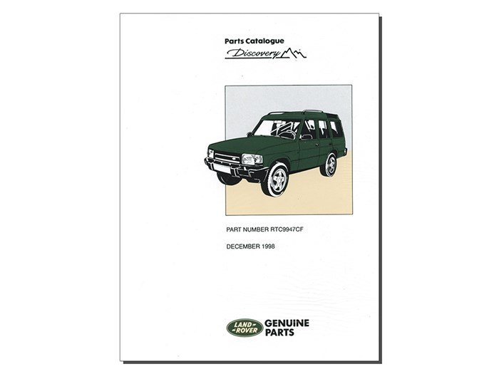 Parts Catalogue – Discovery 1 1989–1998 2.0 Mpi / 3.5 / 3.9 V8 / 200 / 300Tdi