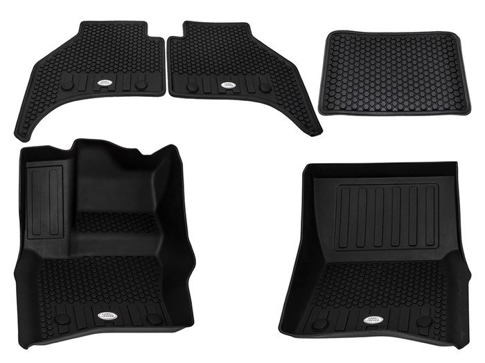 Rubber Mat Set – Defender 110 2020 onwards 5-seat