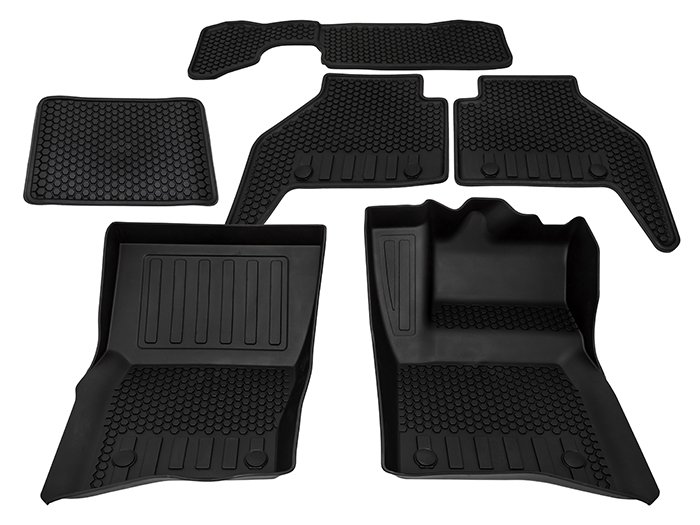 Rubber Mat Set – Defender 110 2020 onwards 5+2 seats