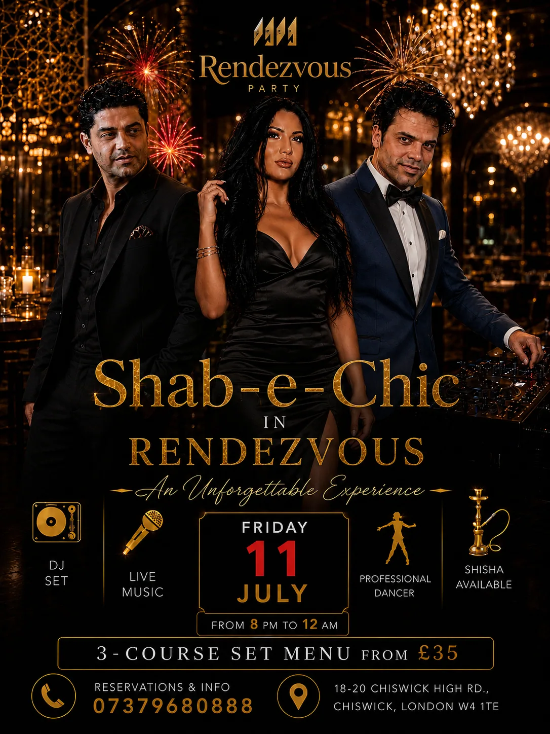 Shab-e Chic at Rendezvous at Rendezvous