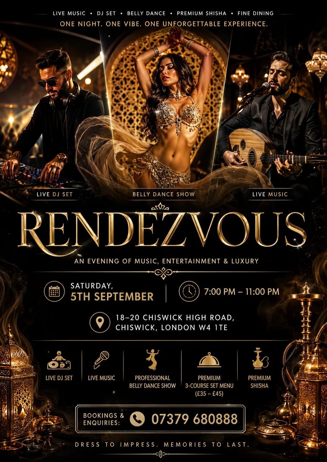βοΈβ¨ LUXE SATURDAYS β¨βοΈ at Rendezvous