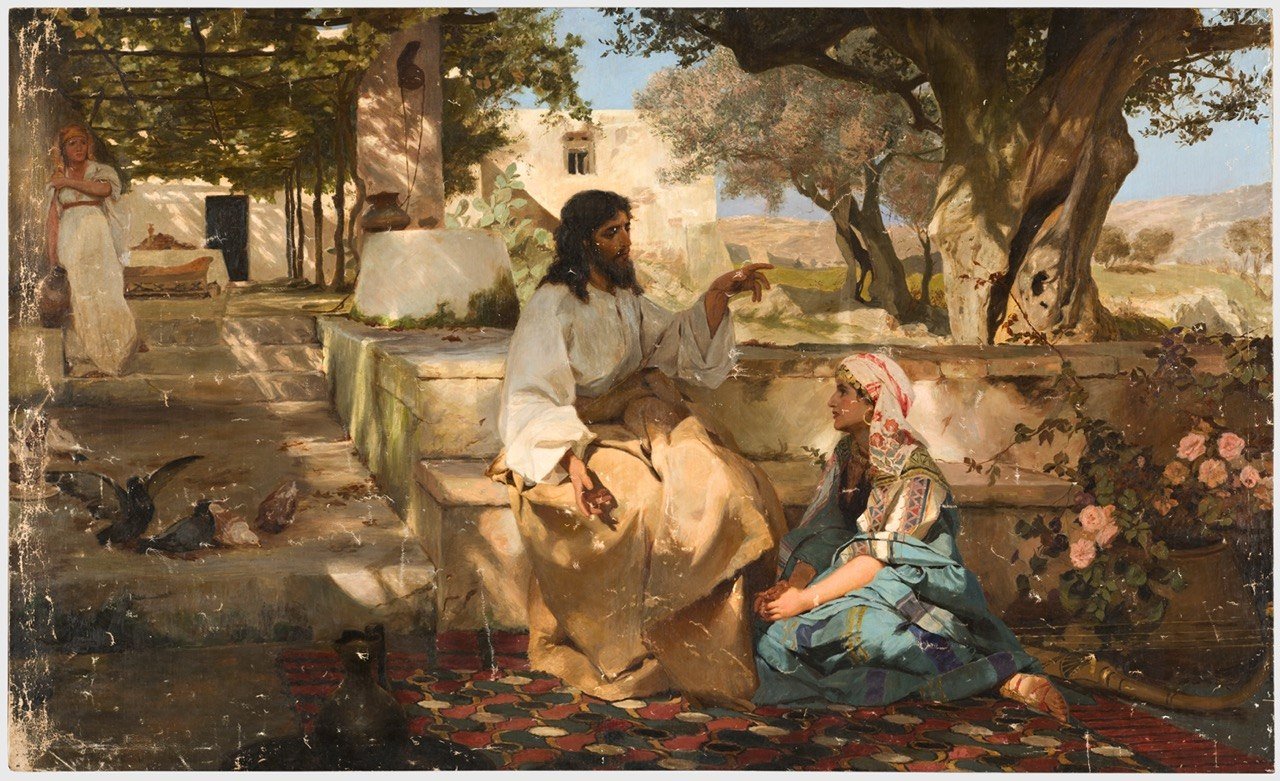 Christ at the Home of Martha and Mary