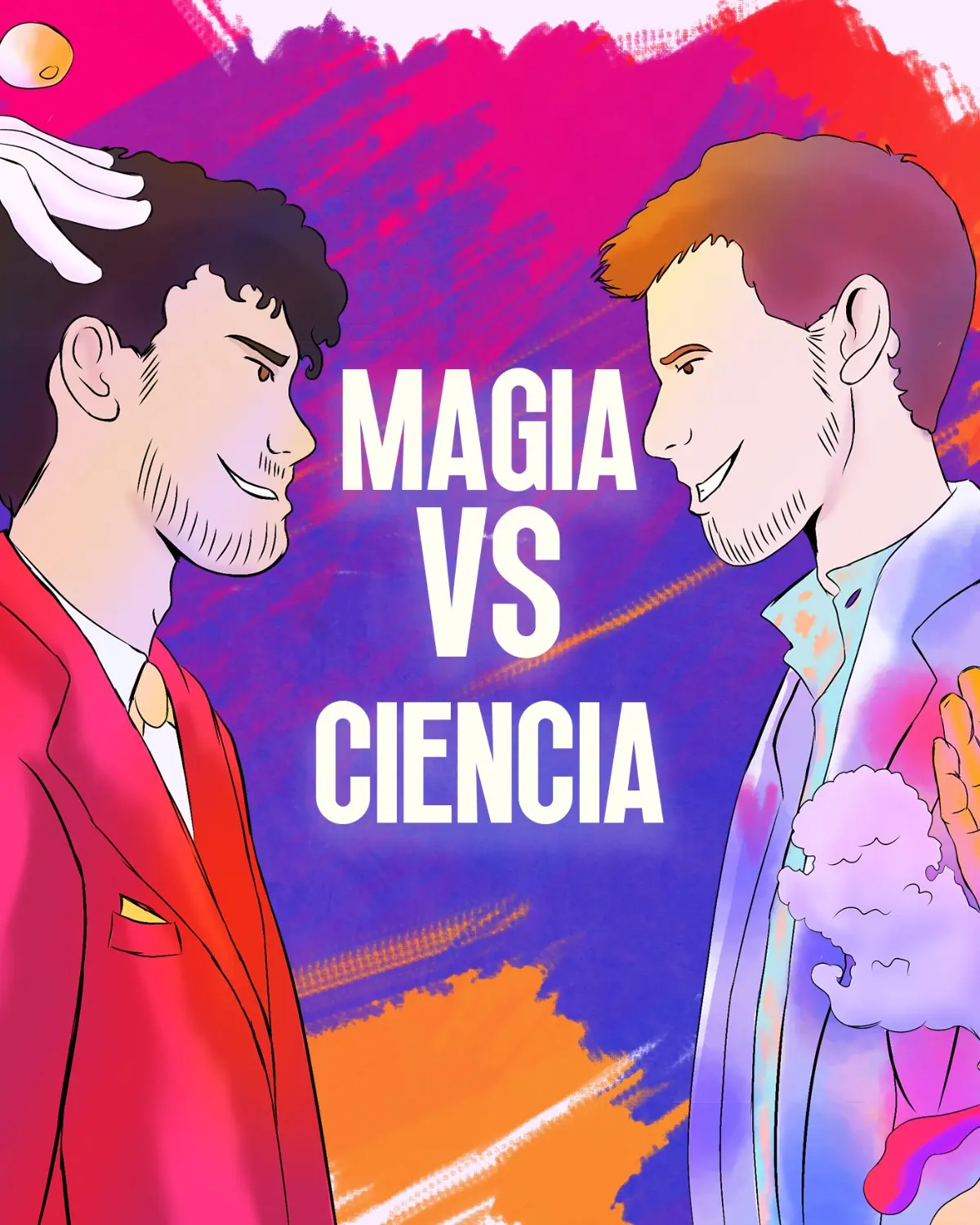 Cartel de Magia vs Ciencia