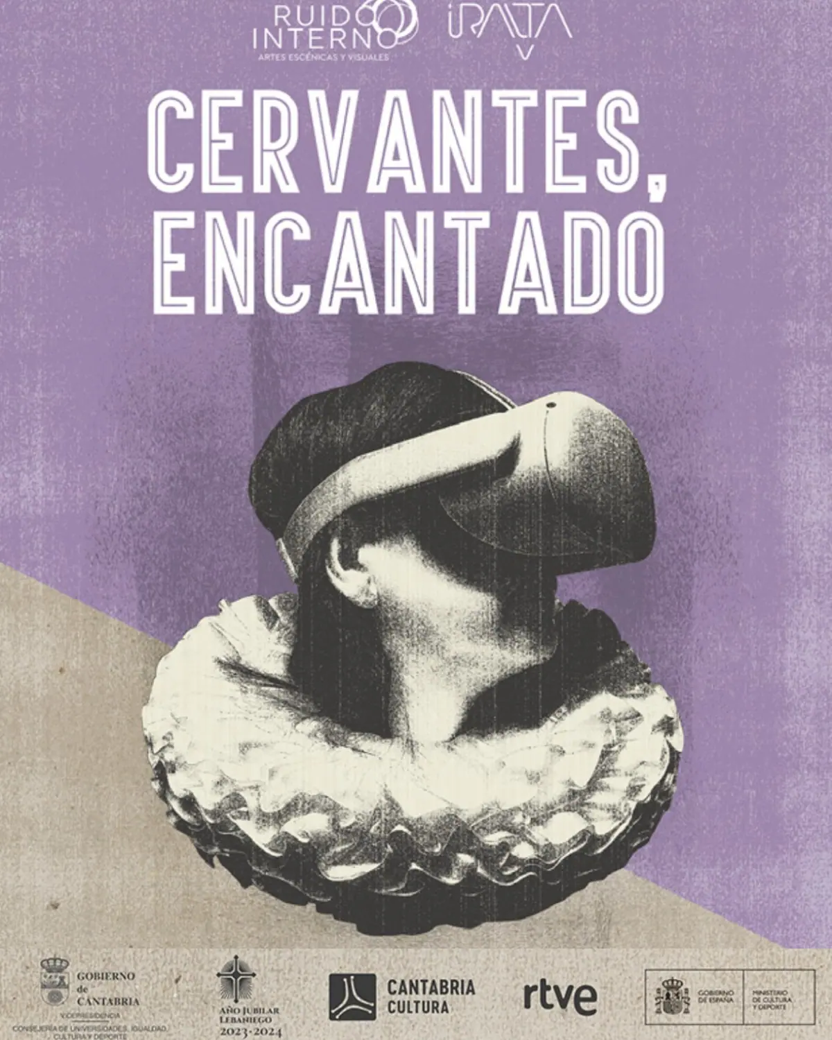 Cartel de Cervantes, encantado