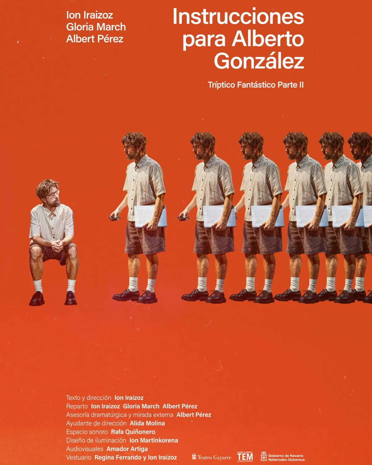 Cartel de Instrucciones para Alberto Gonzalez