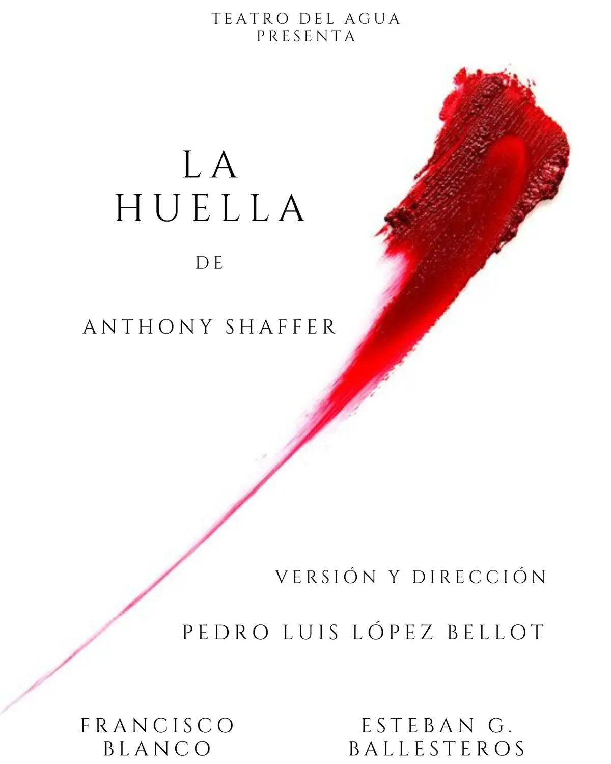 Cartel de LA HUELLA