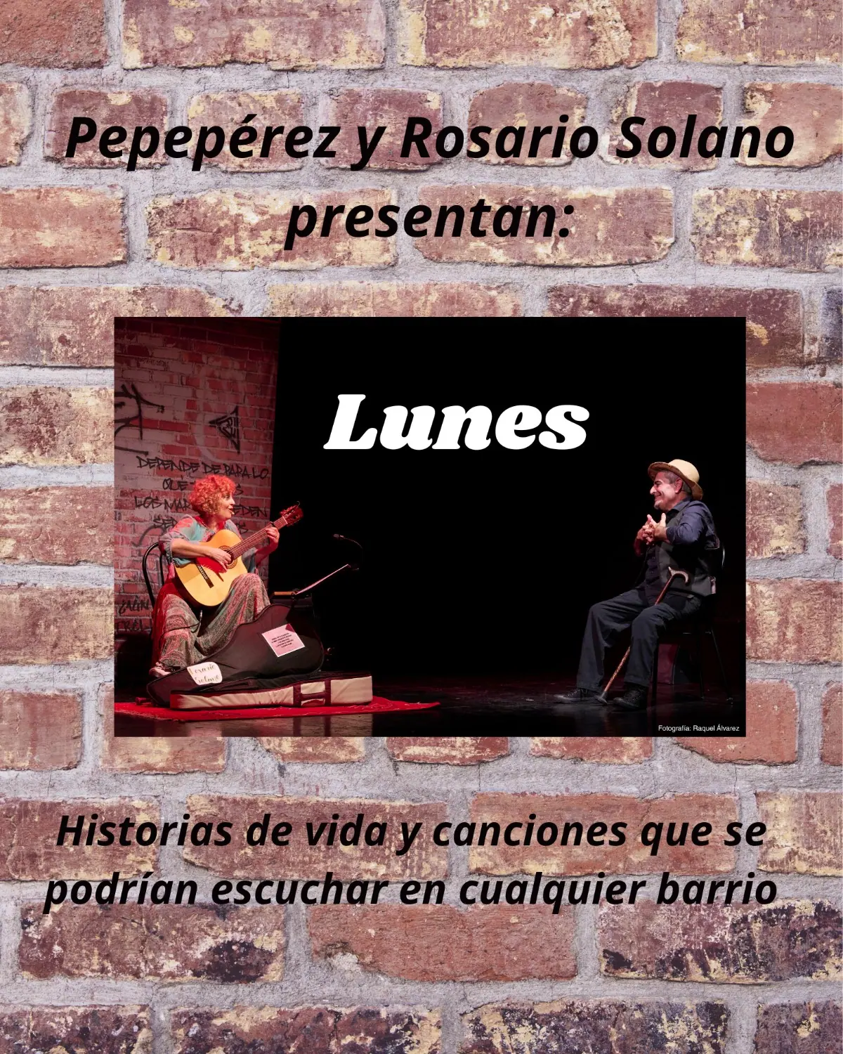 Cartel de LUNES,