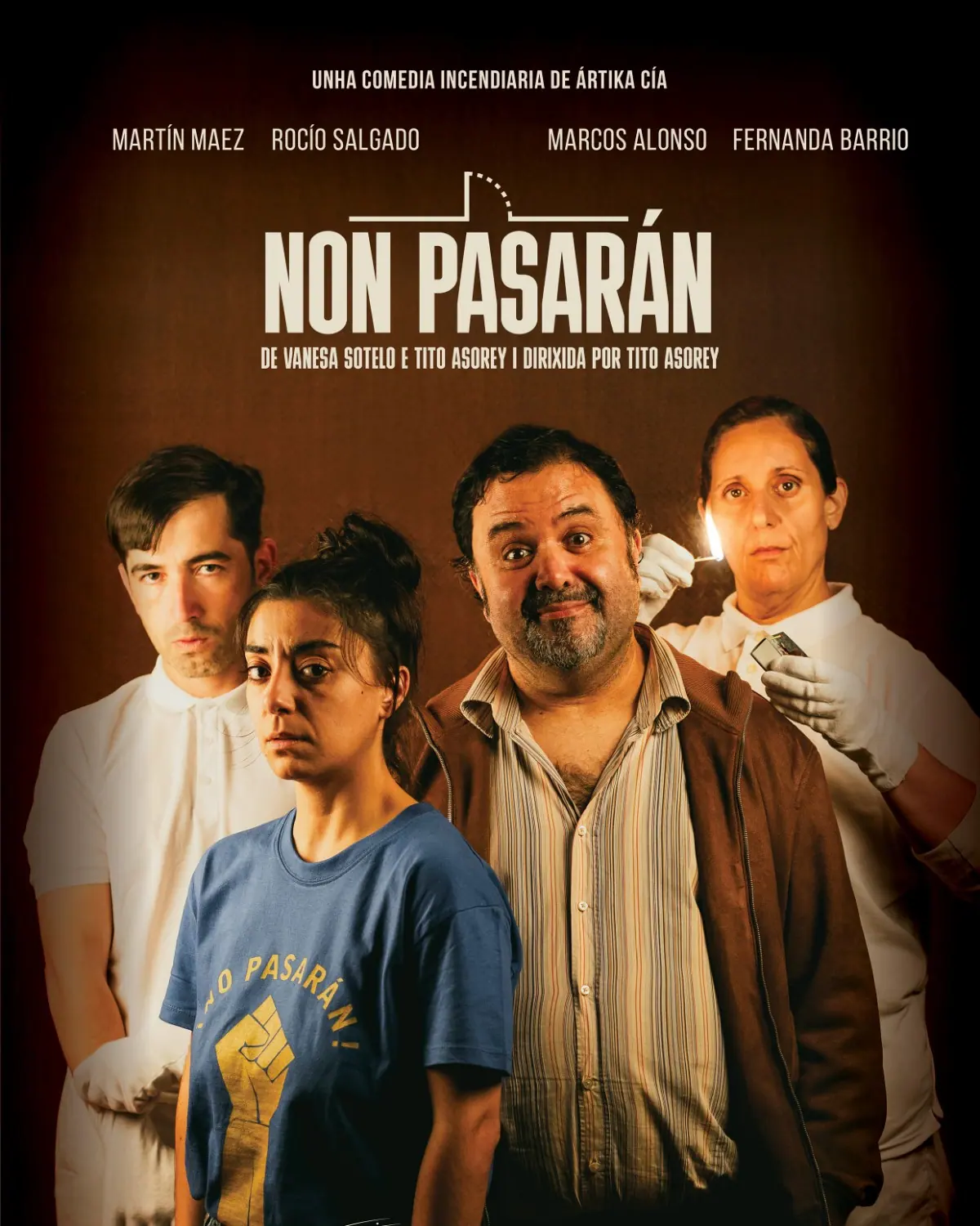 Cartel de NO PASARAN