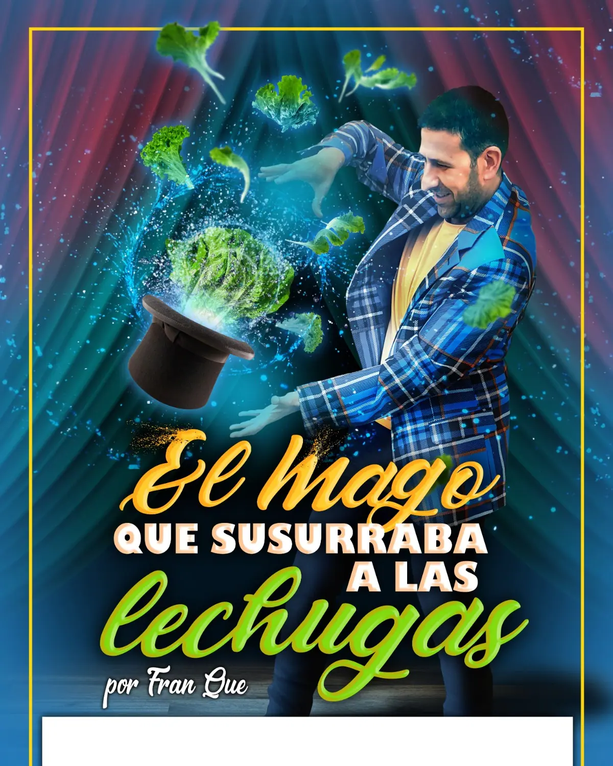Cartel de El mago que susurraba a las lechugas