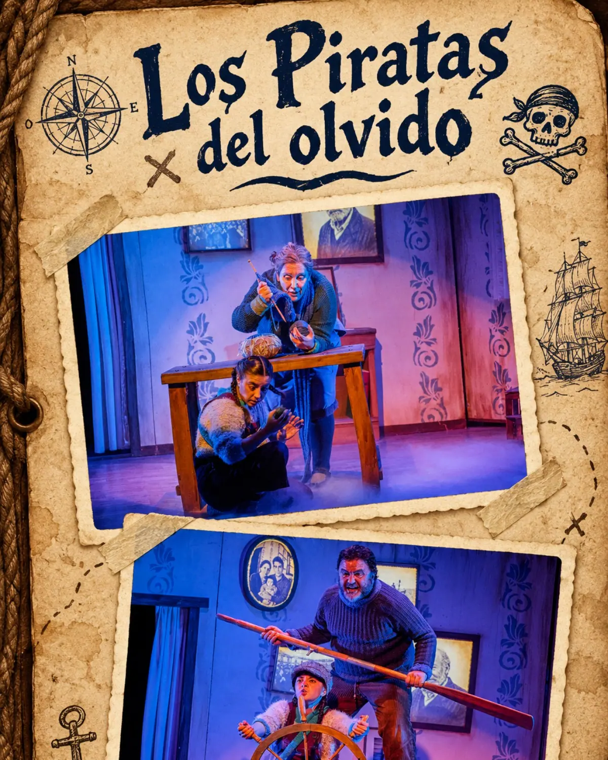 Cartel de LOS PIRATAS DEL OLVIDO