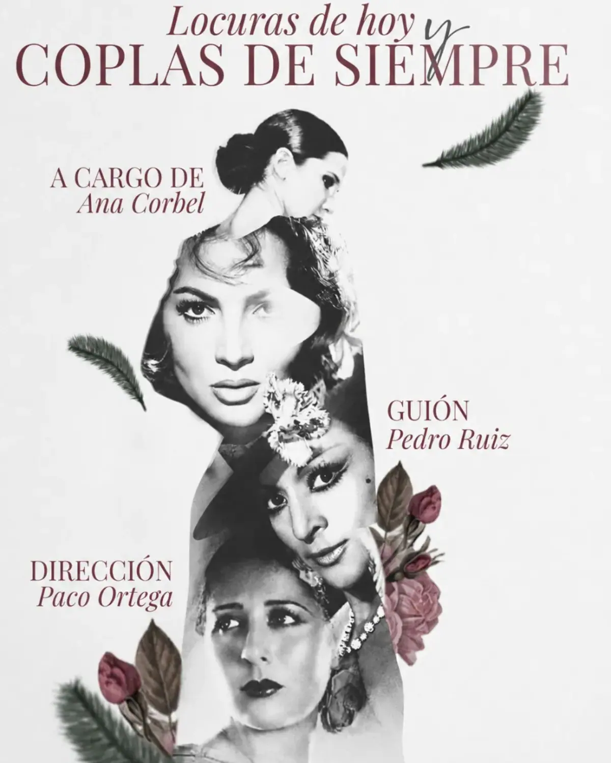 Cartel de LOCURAS DE HOY Y COPLAS DE SIEMPRE
