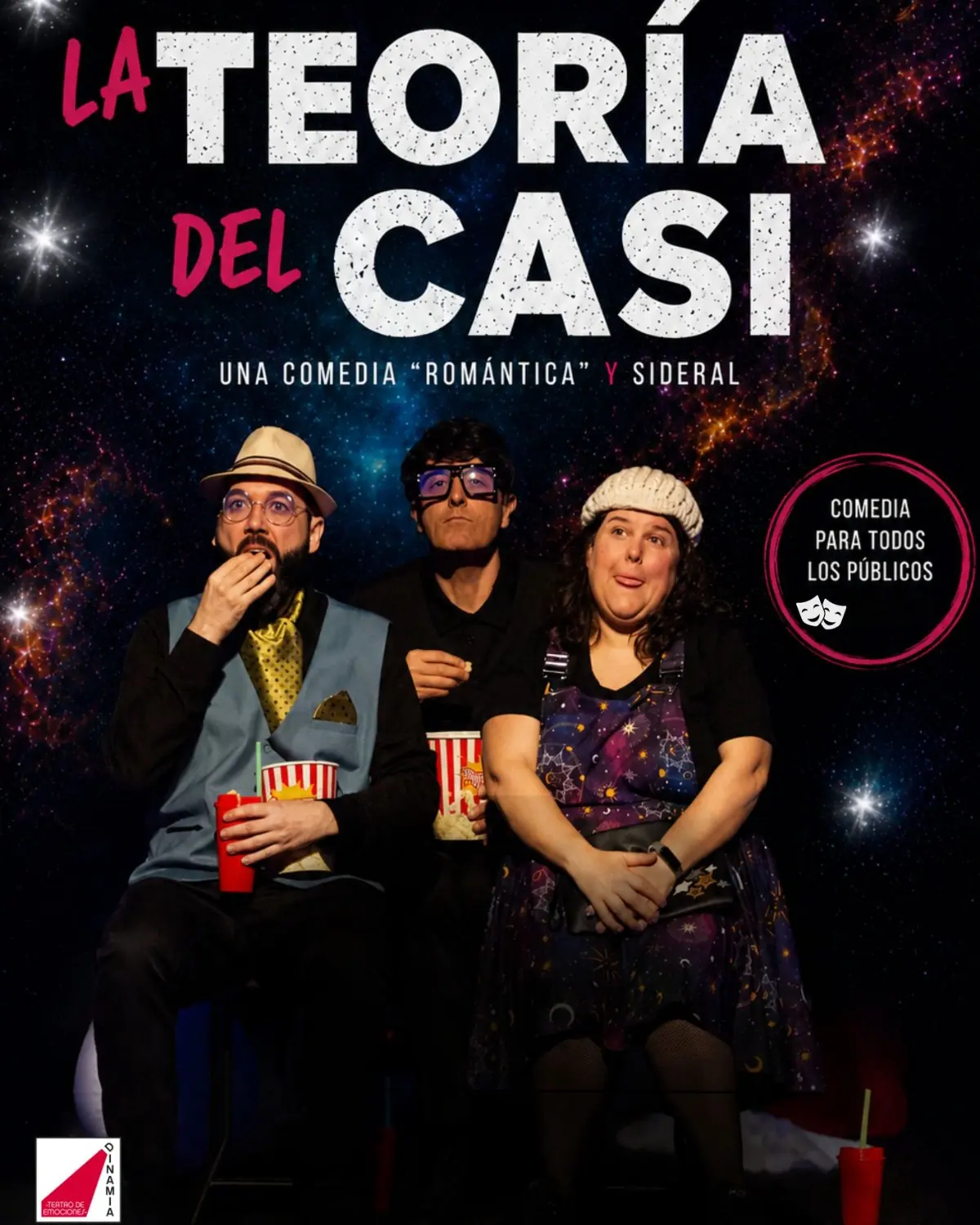 Cartel de La teoría del casi
