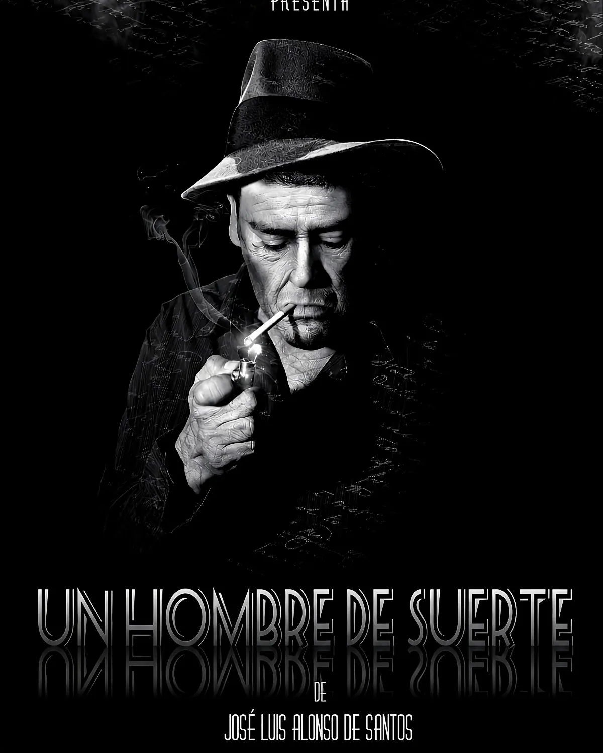 Cartel de Un hombre de suerte