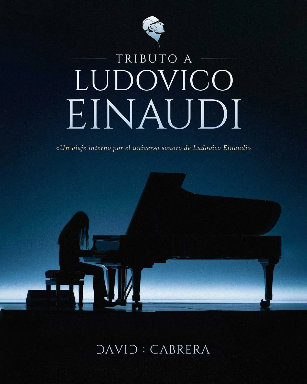 Cartel de Tributo a Ludovico Einaudi