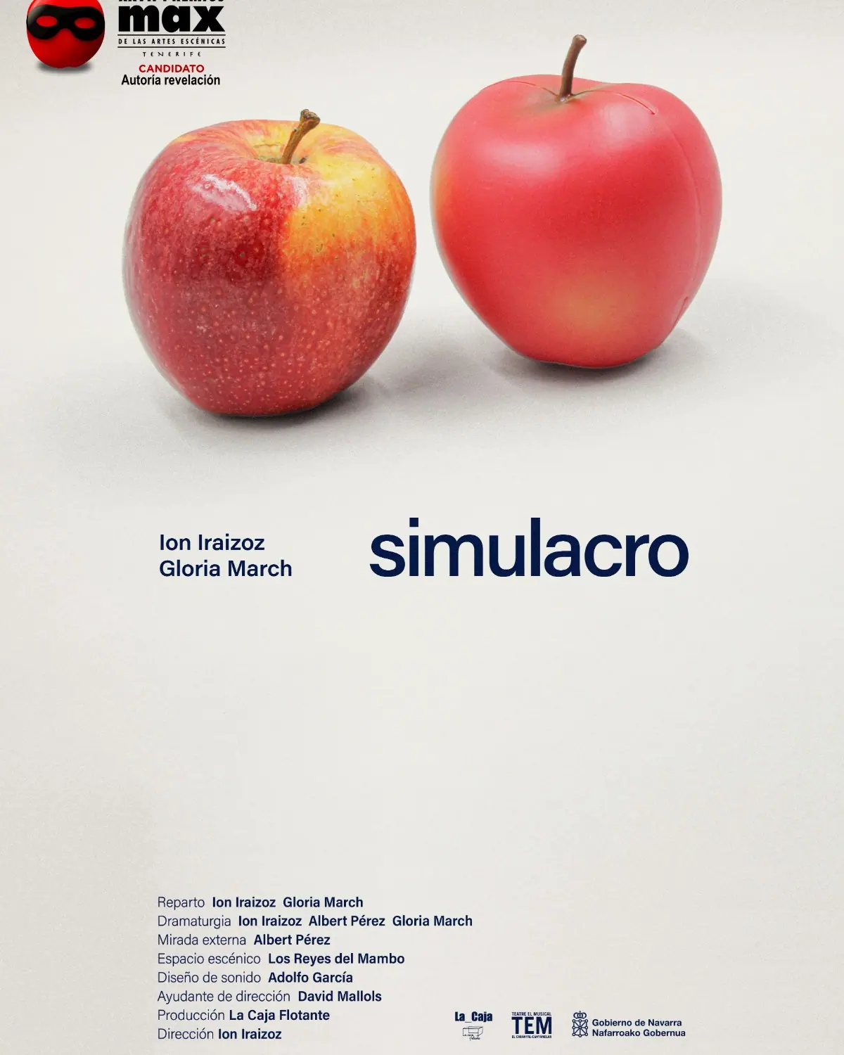 Cartel de Simulacro