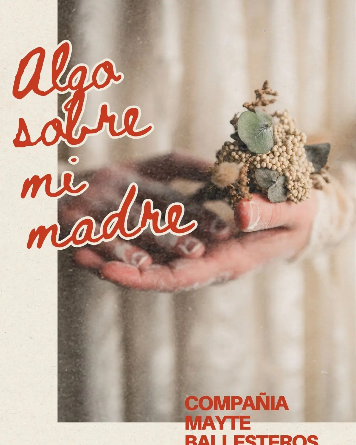 Cartel de Algo sobre mi madre