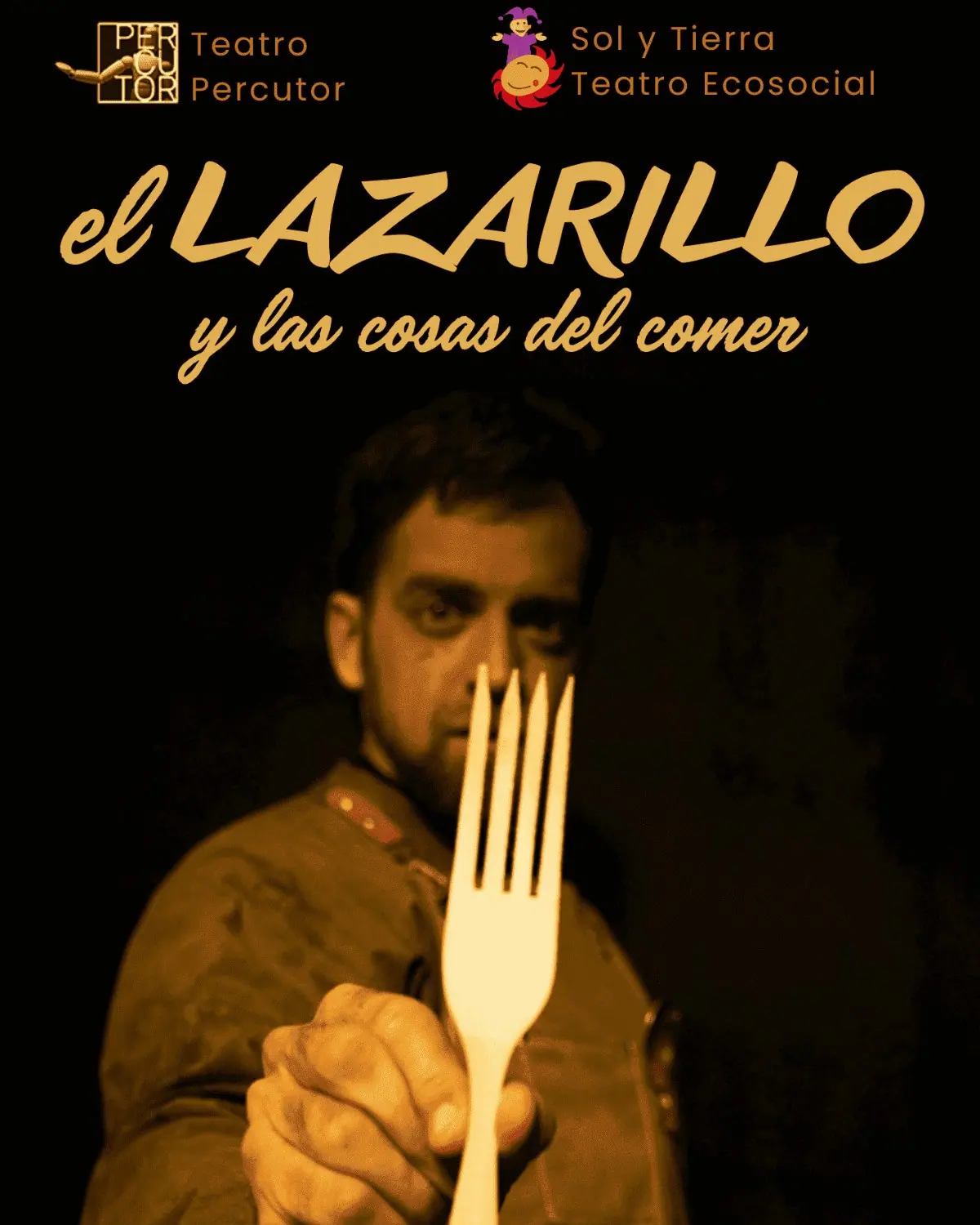 Cartel de El Lazarillo y las cosas del comer