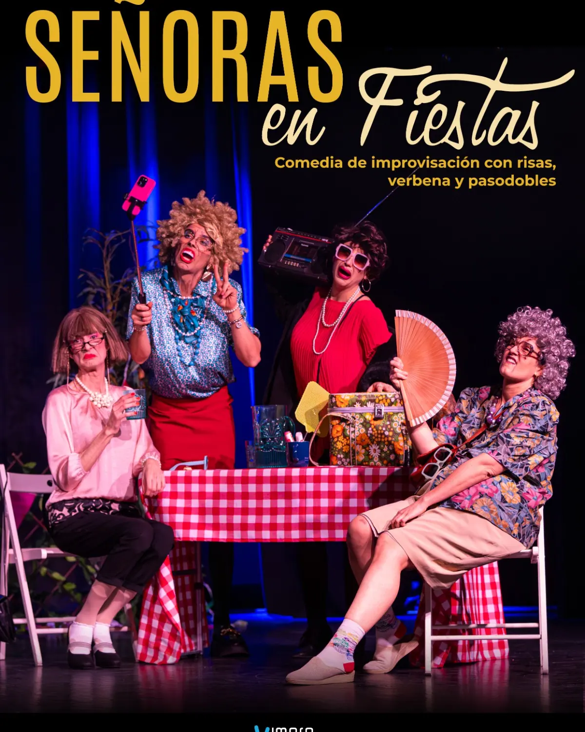 Cartel de SEÑORAS EN FIESTA