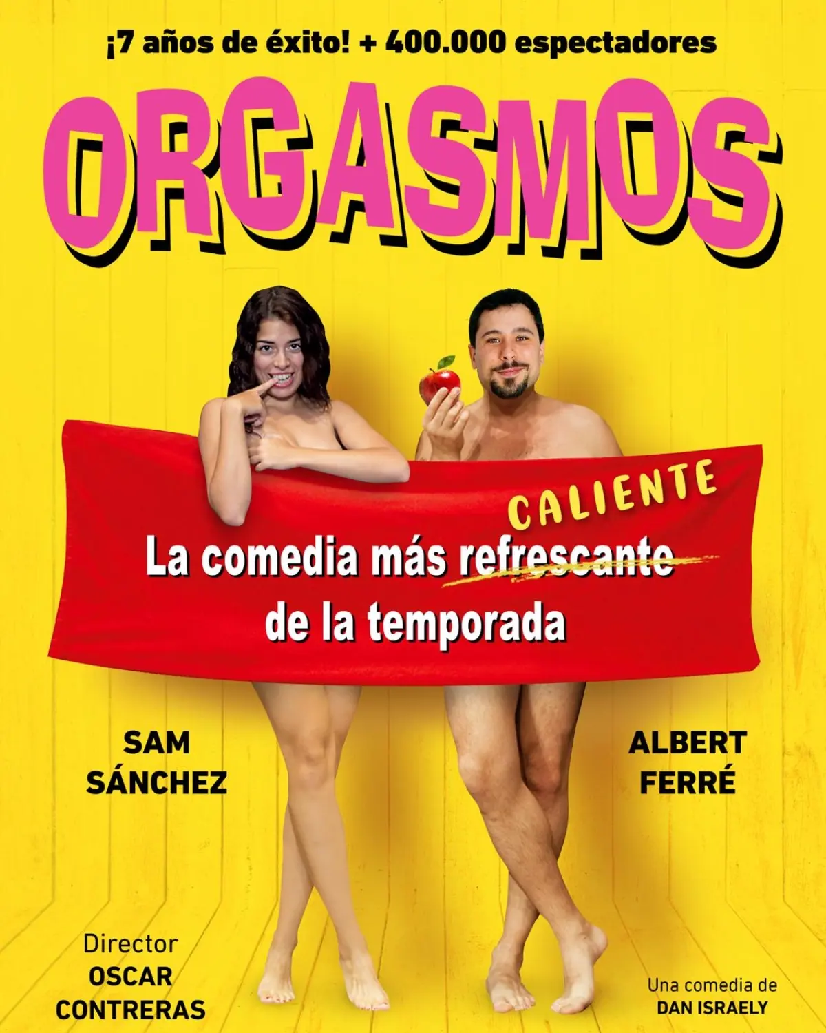 Cartel de Orgasmos, la comedia
