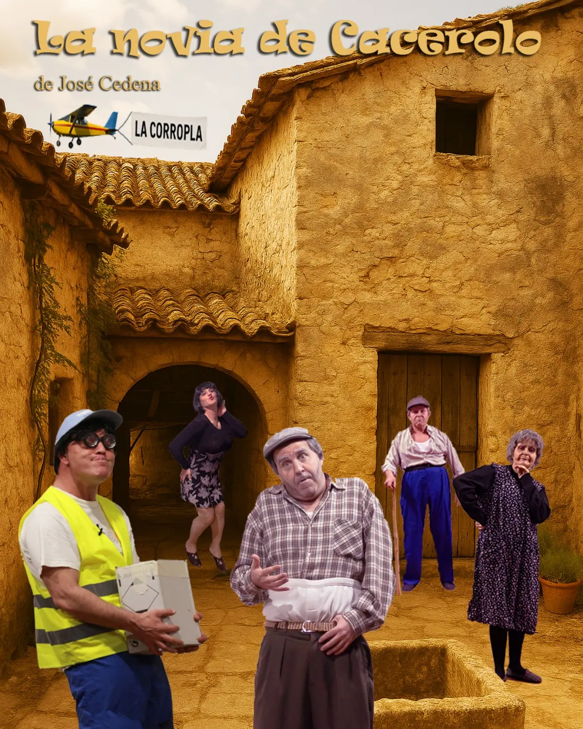 Cartel de LA NOVIA DE CACEROLO