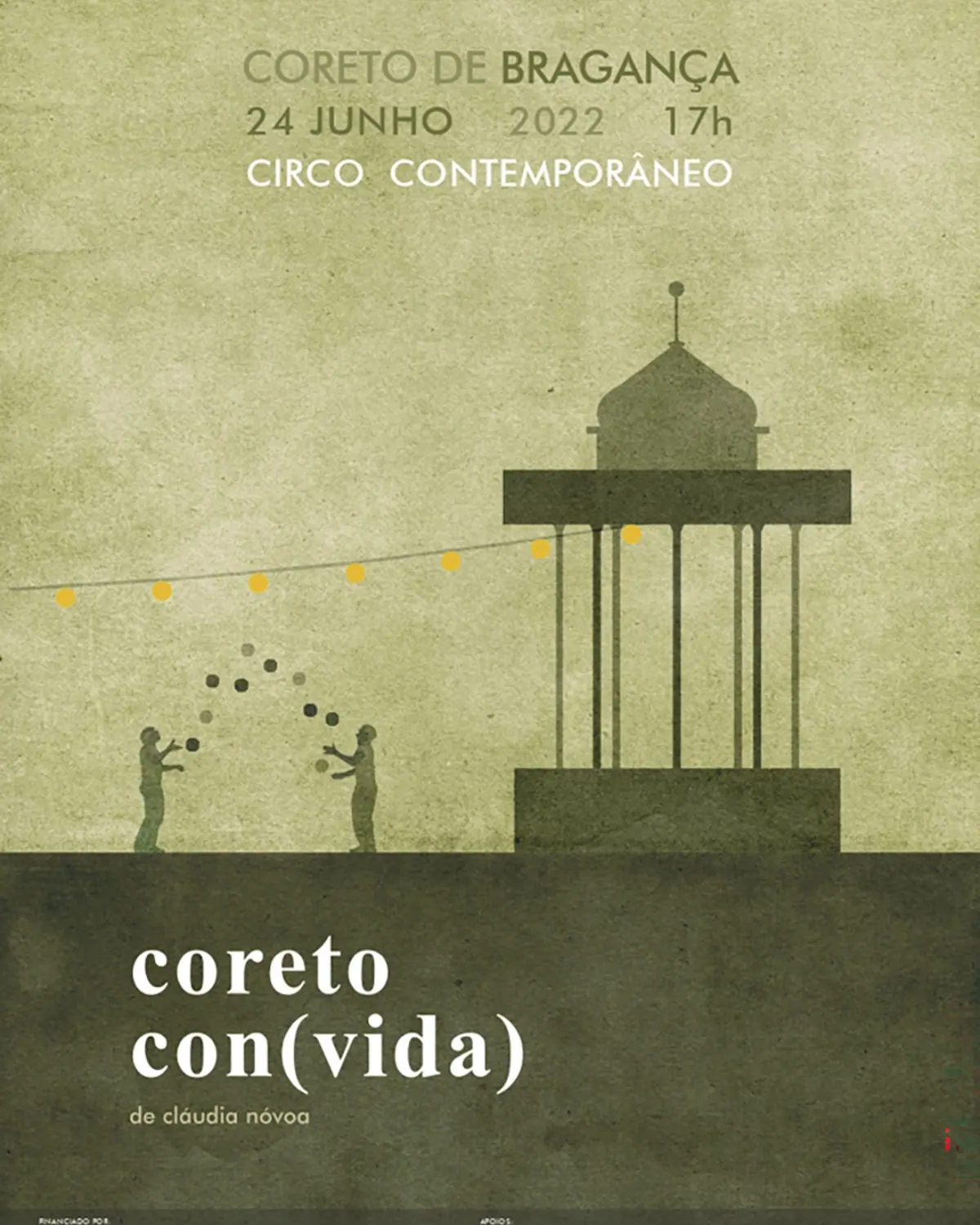 Cartel de CORETO CON(VIDA)