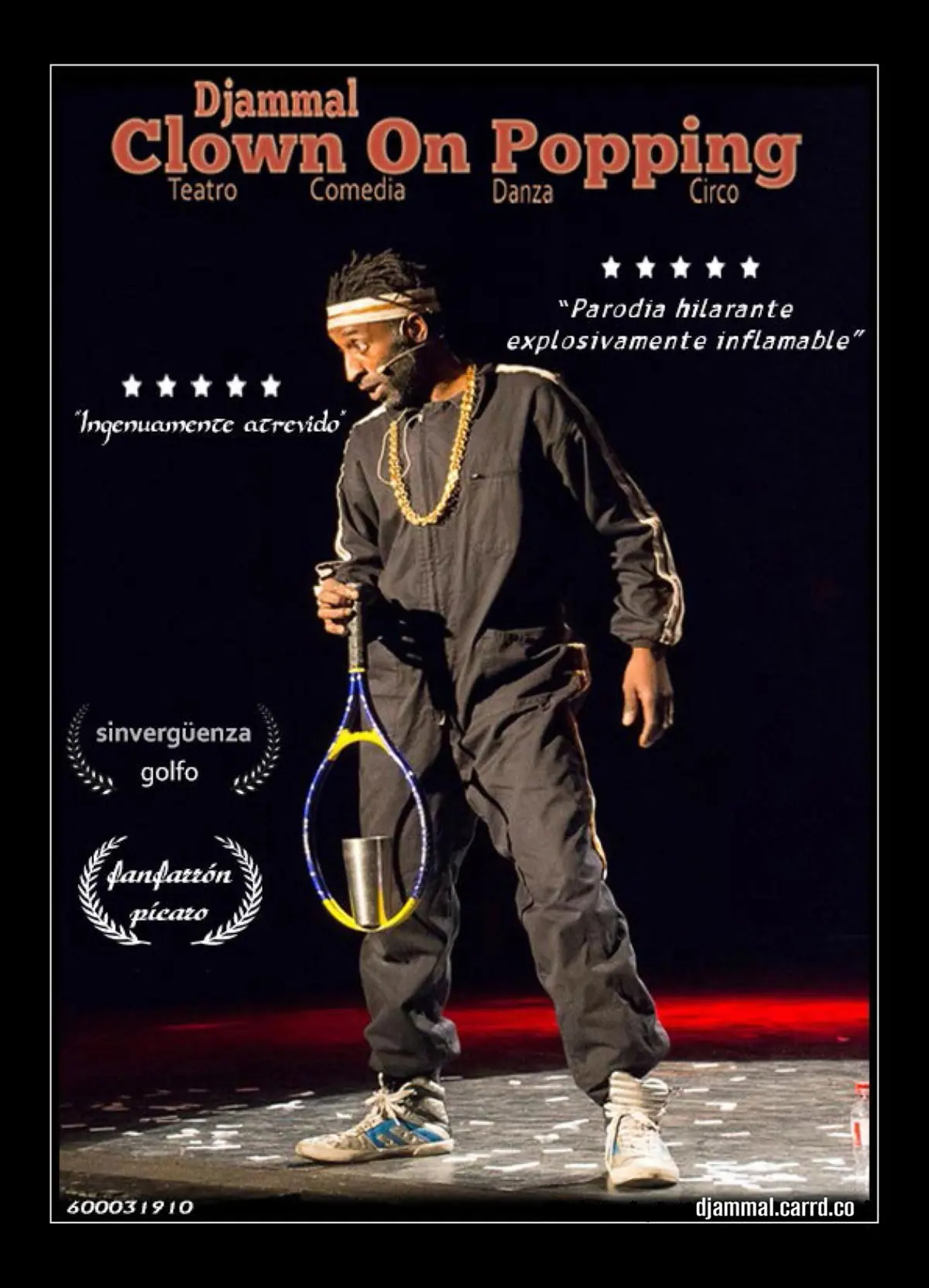 Cartel de Clown on popping, el chico guay del barrio