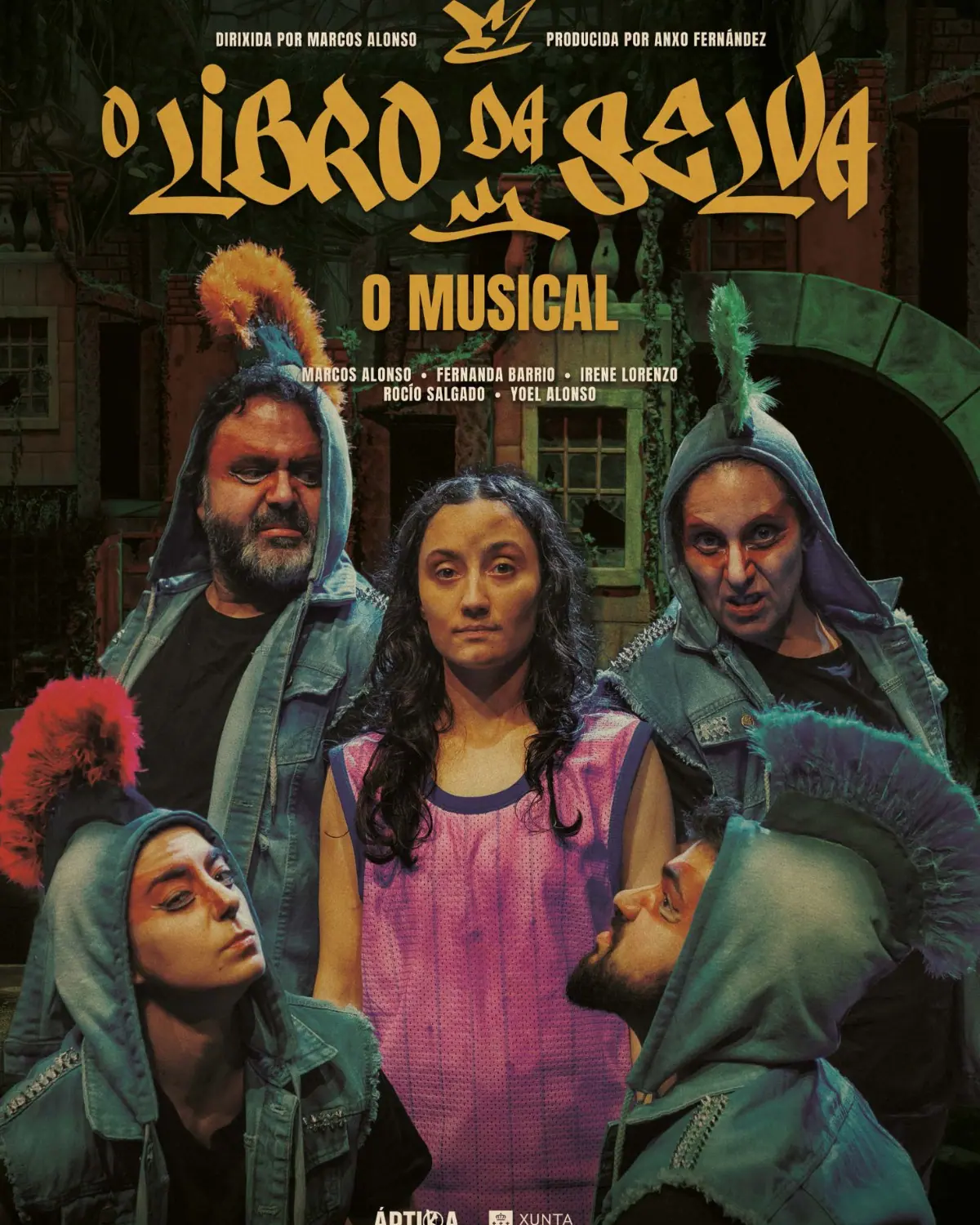 Cartel de O LIBRO DA SELVA O MUSICAL