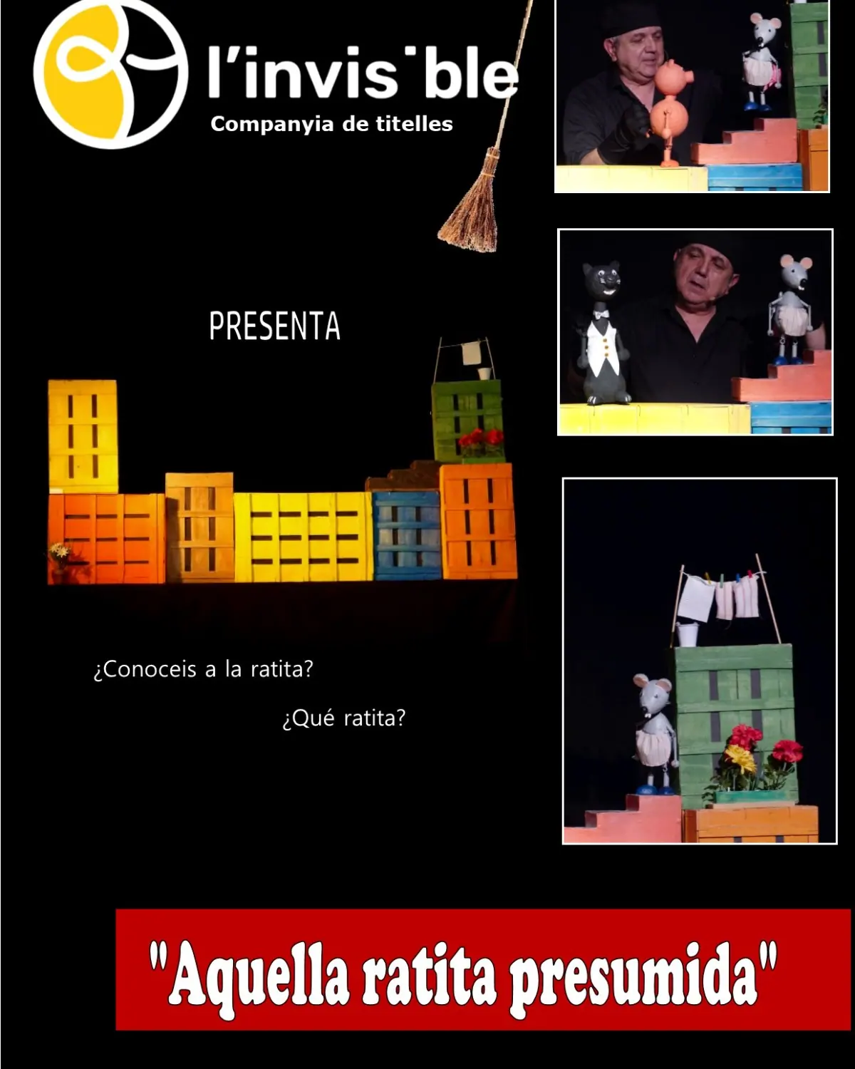 Cartel de "Aquella ratita presumida"