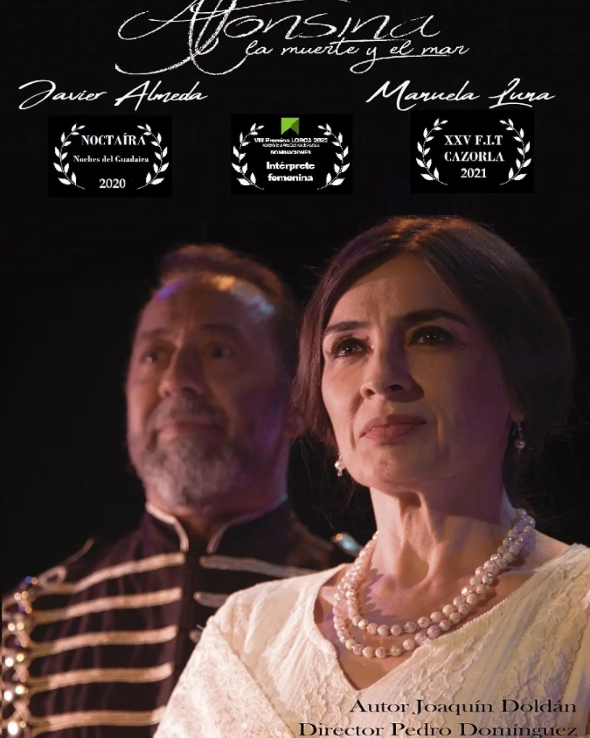 Cartel de Alfonsina, la muerte y el mar
