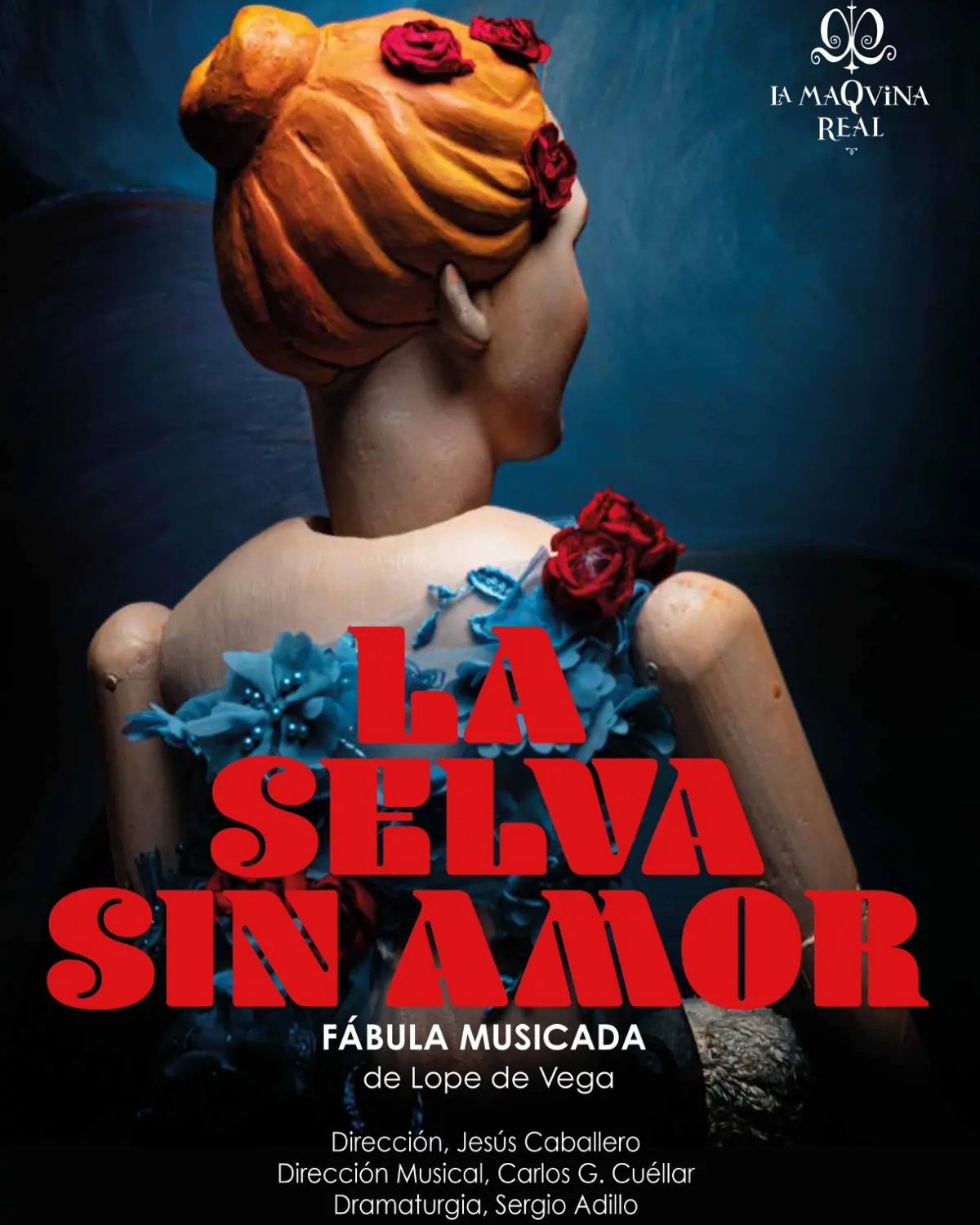 Cartel de La Selva sin amor