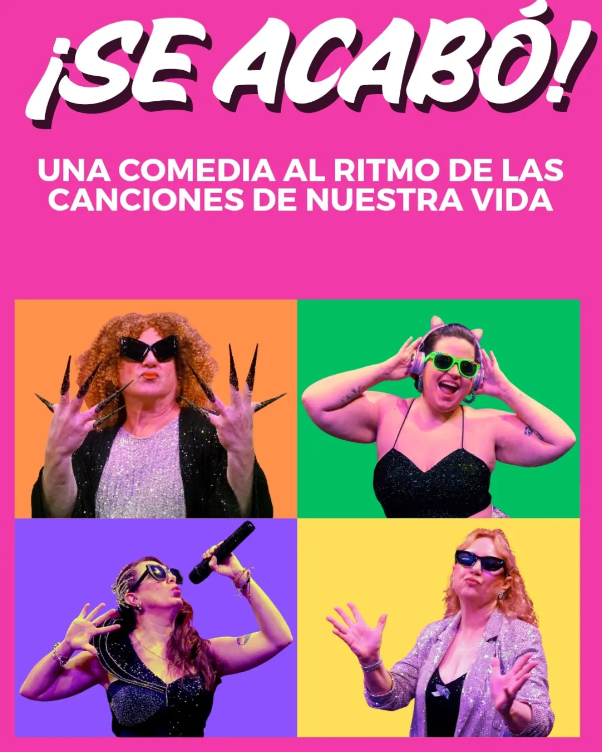 Cartel de ¡Se acabó!