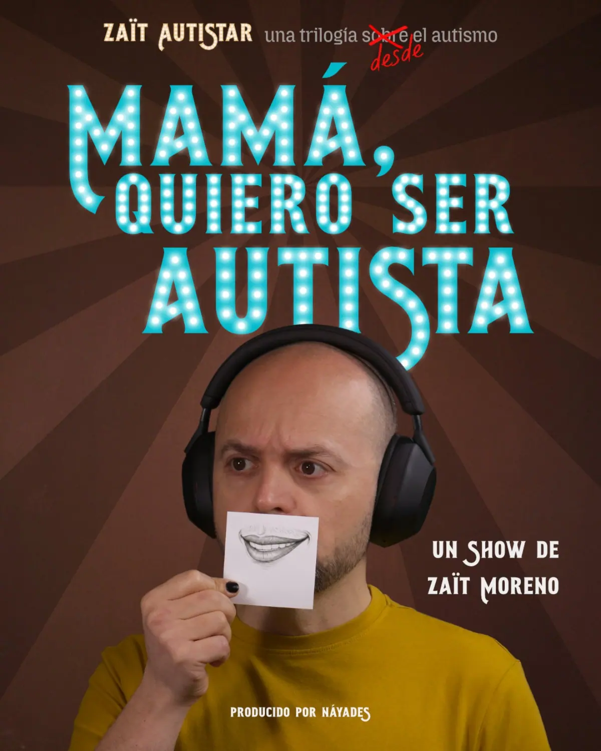 Cartel de Zait AutiStar III - Mamá, quiero ser autista