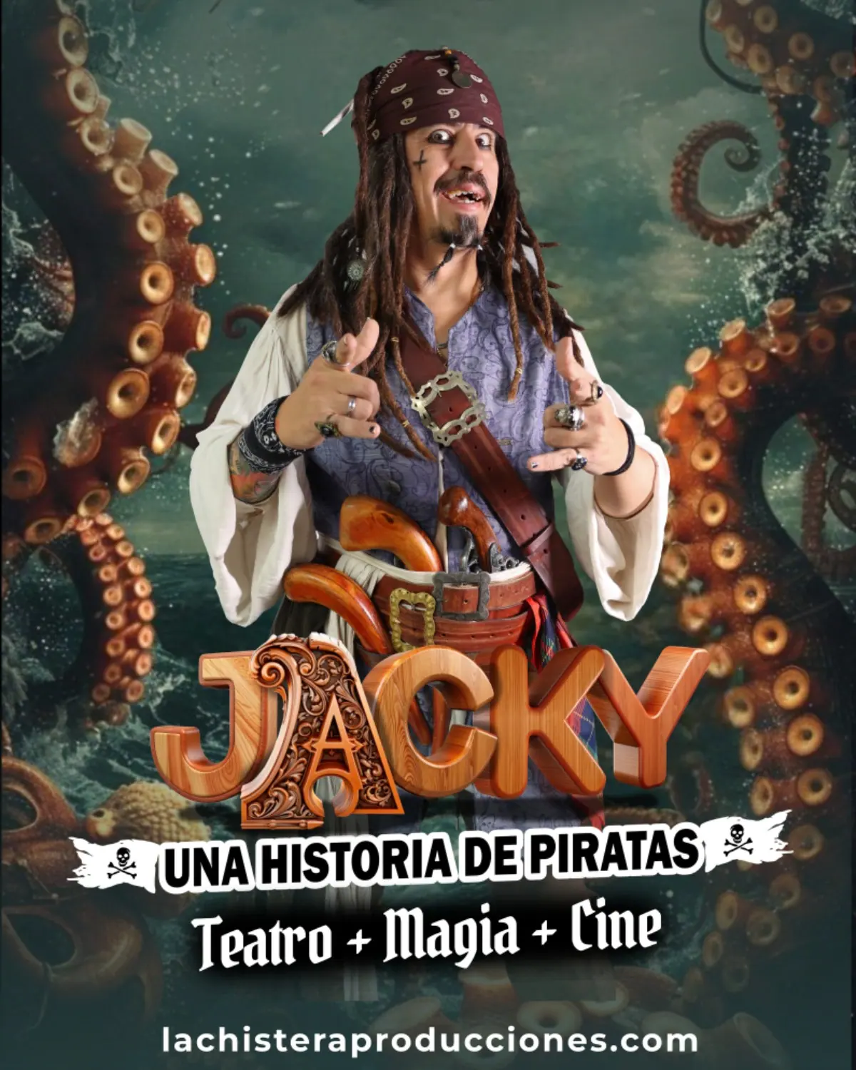 Cartel de Jacky, Una Historia de Piratas