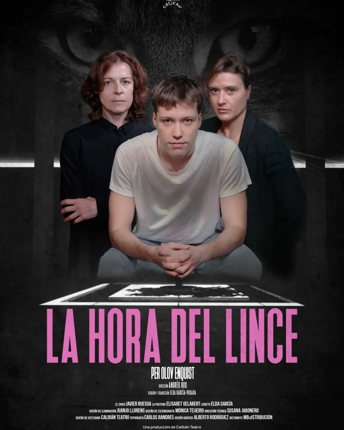 Cartel de LA HORA DEL LINCE