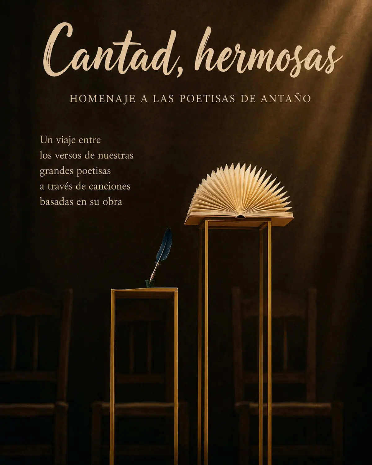 Cartel de "Cantad, hermosas"