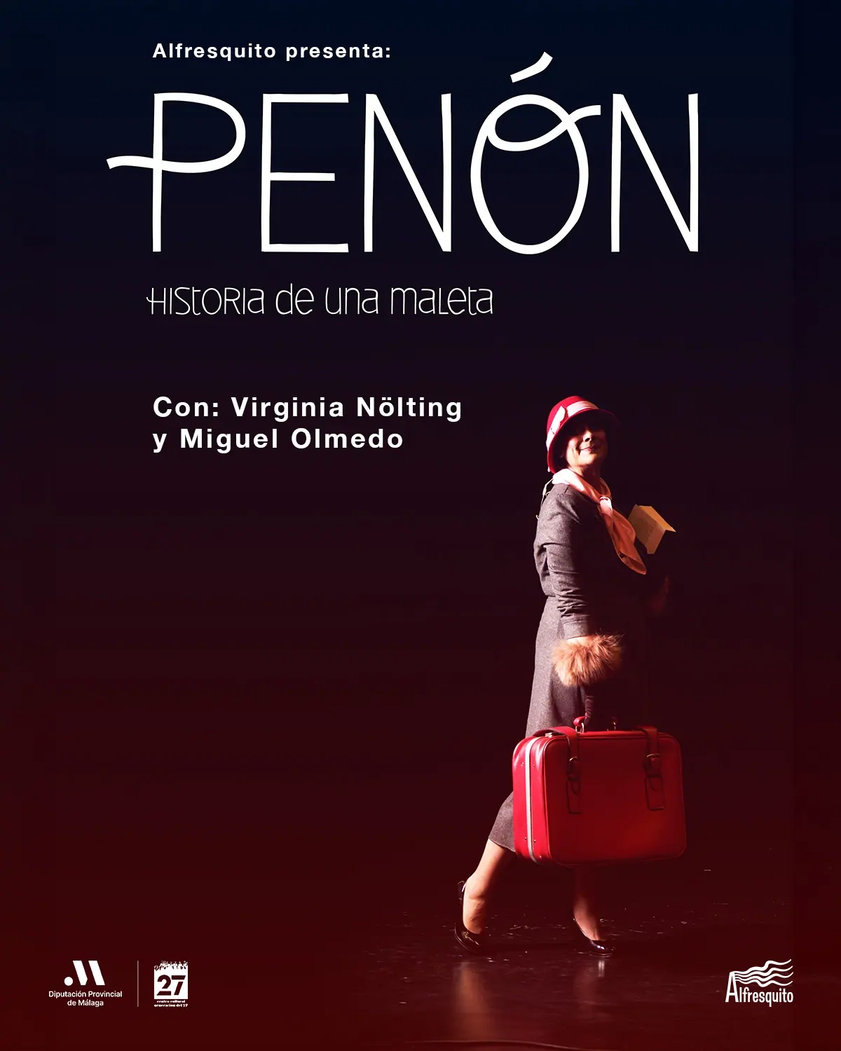 Cartel de PENÓN, historia de una maleta
