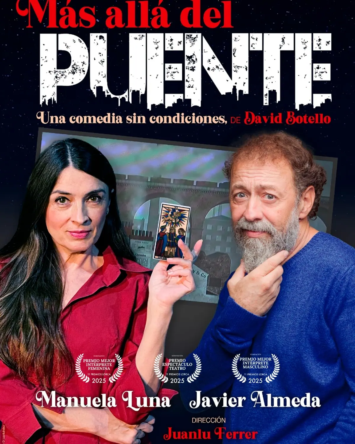 Cartel de Más allá del Puente