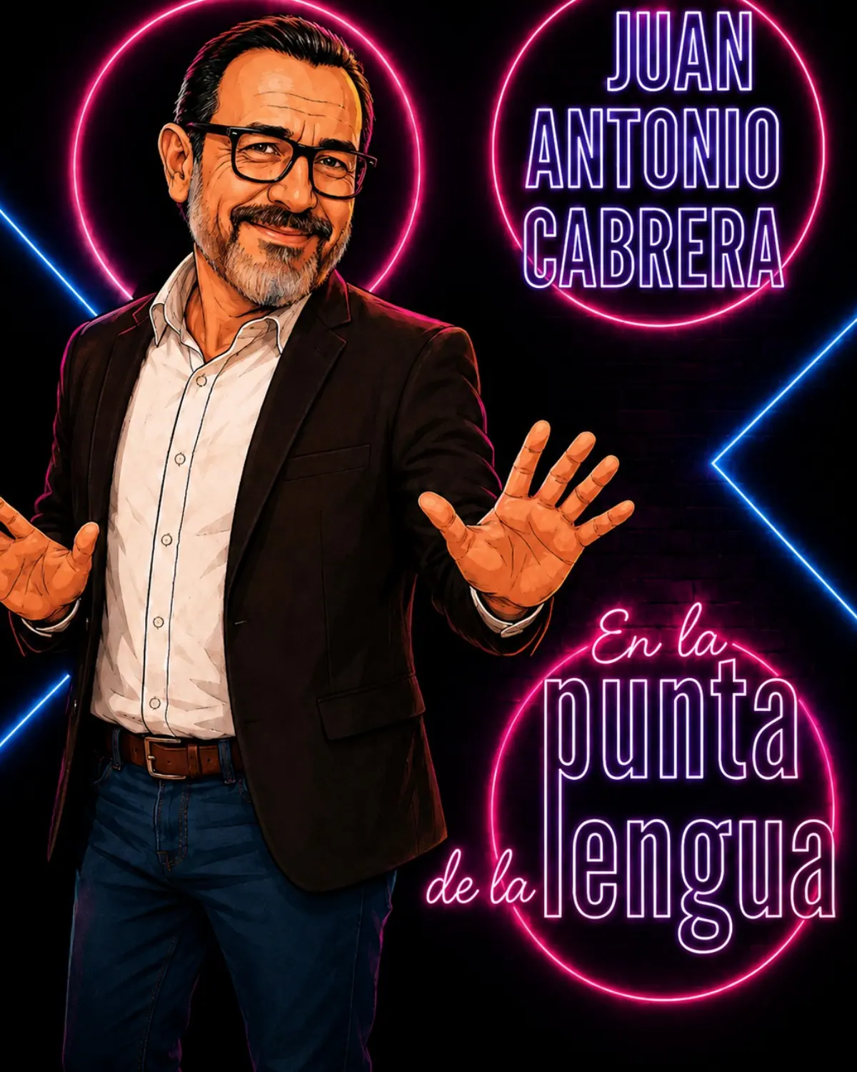 Cartel de En la punta de la lengua