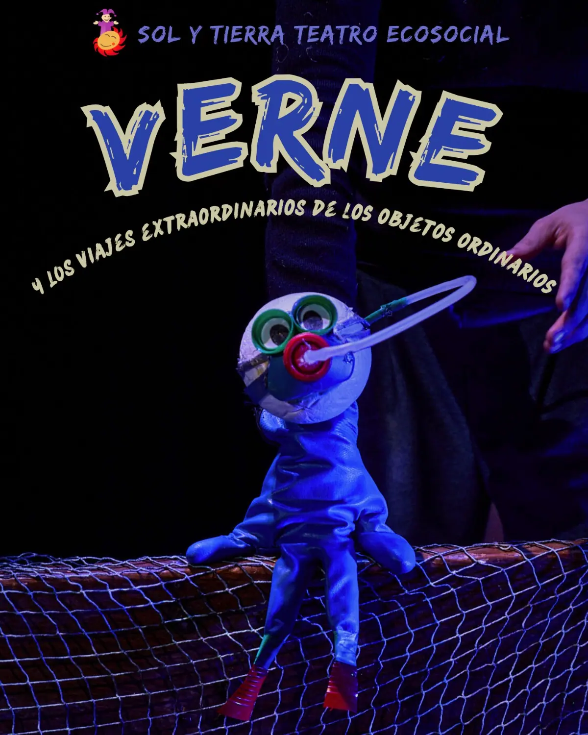 Cartel de Verne y los viajes extraordinarios de los objetos ordinarios